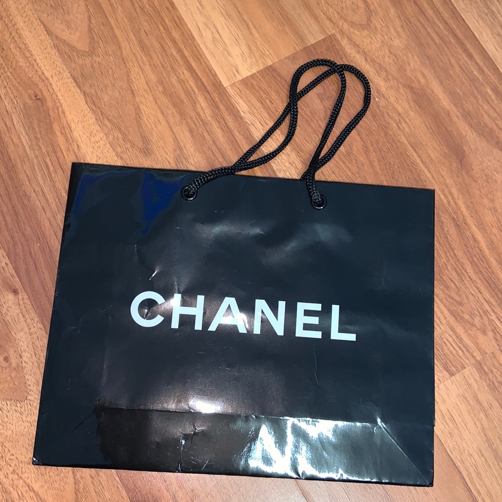 Chanel Paper Shopping Bag